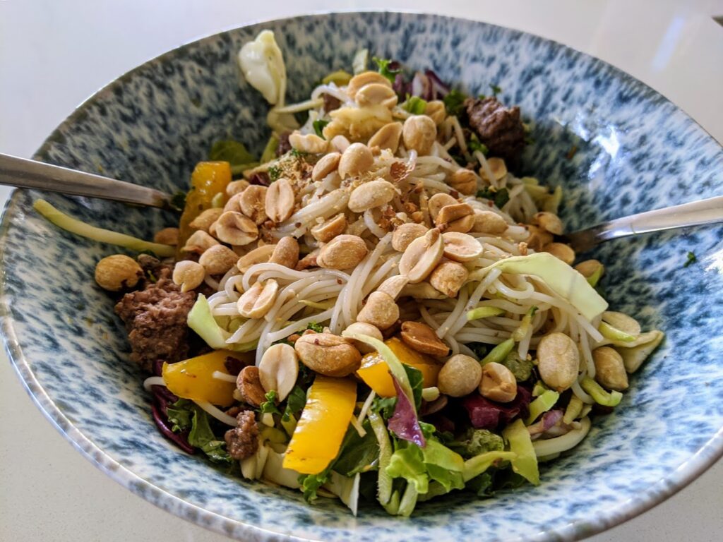 Recette salade de boeuf aux nouilles de riz - Marie Claire