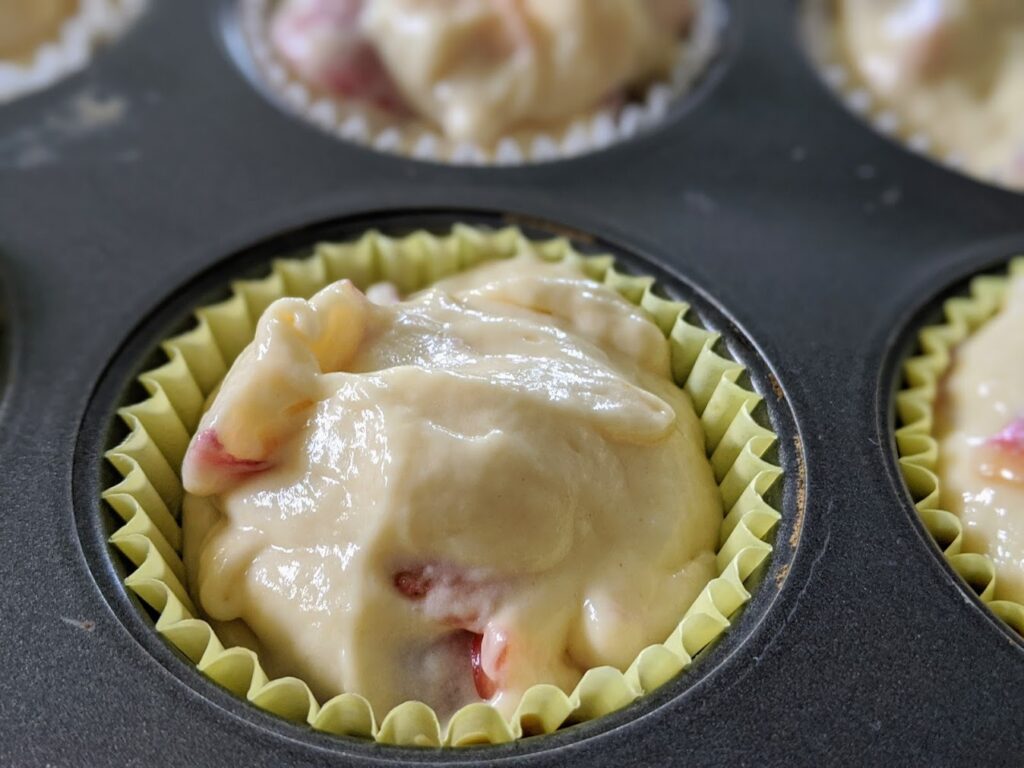 Cherries-Crème Fraîche Muffins – Sweet Spices